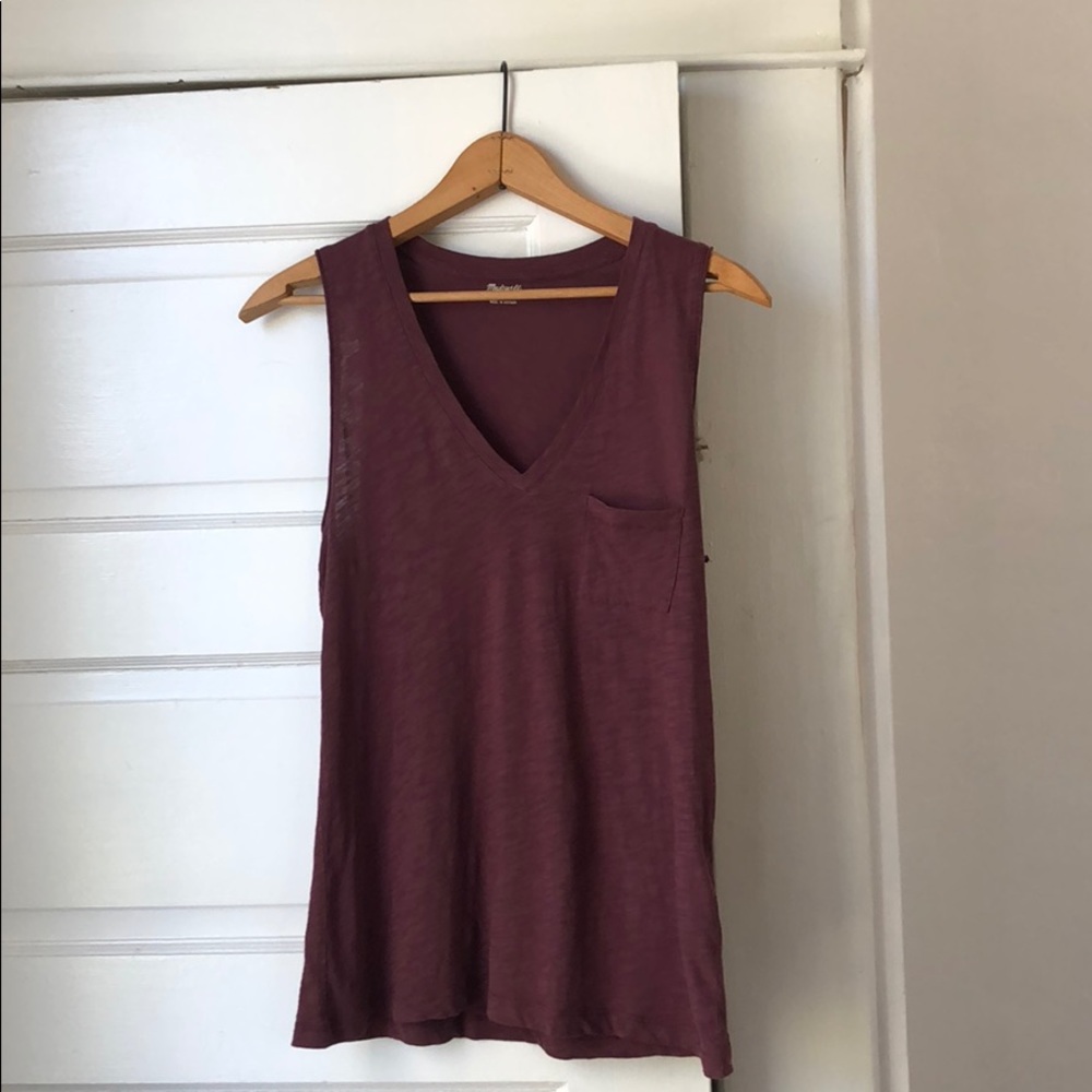 Madewell V Neck Tank
